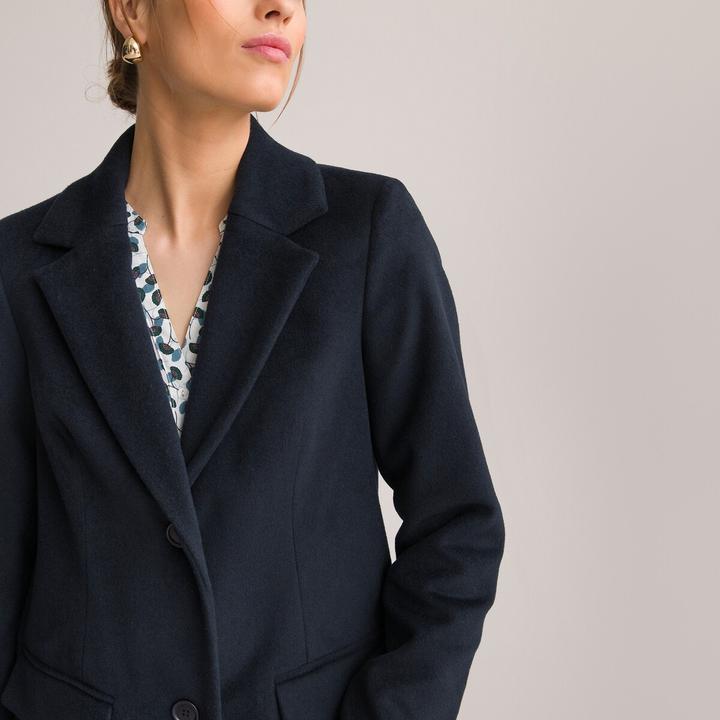 Actual product image Anne Weyburn Half-length coat with button fastening (36)