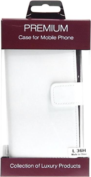 Image du produit OEM Slim Leather Book Case pour Sony Xperia Z - blanc 4250710547296 (Sony Xperia Z)