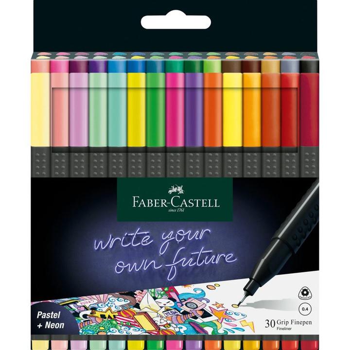 Produktbild Faber-Castell Grip (Assortiert, 30 x)