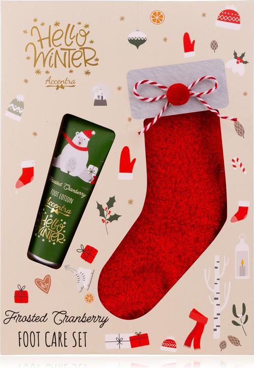 Immagine prodotto Accentra CIAO INVERNO - Set per la cura dei piedi (Pediluvio, 60 ml)