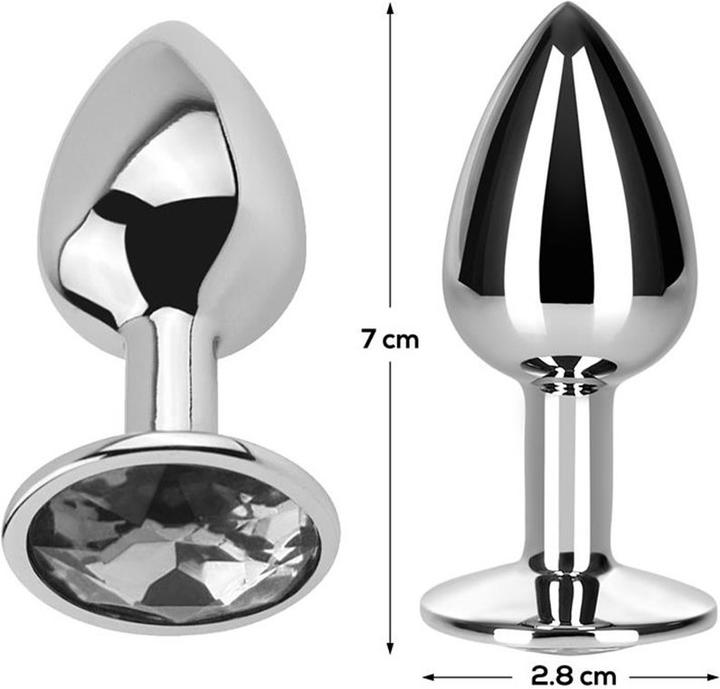 Immagine prodotto AfterDark Fantasies Butt Plug "White Diamond" piccolo