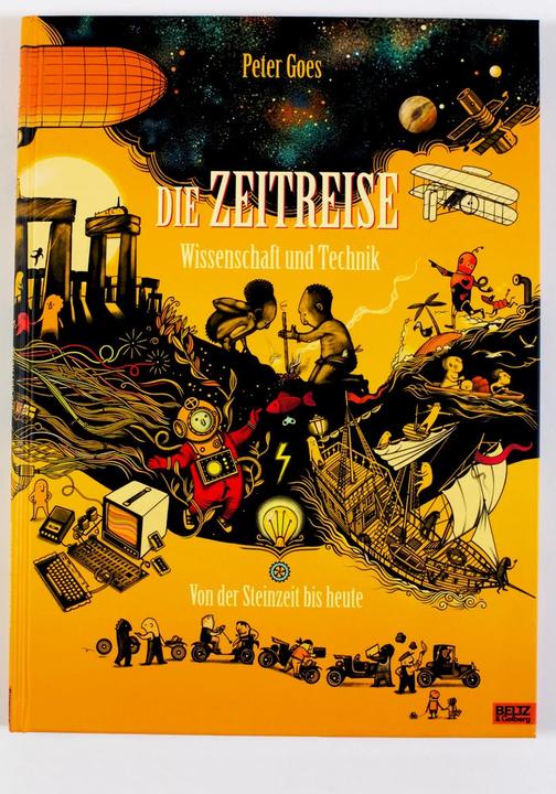 Actual product image Die Zeitreise. Wissenschaft und Technik (German, Peter Goes, Christina Brunnenkamp, 2021)