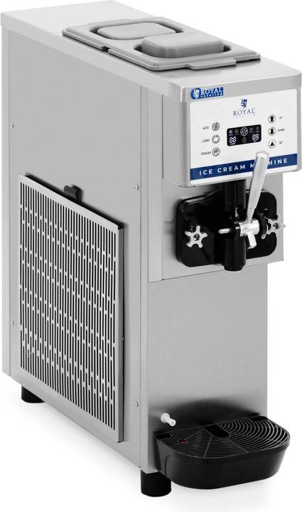 Actual product image Royal Catering Soft Serve Ice Cream Machine - 800 W - 13 l/h - LED -