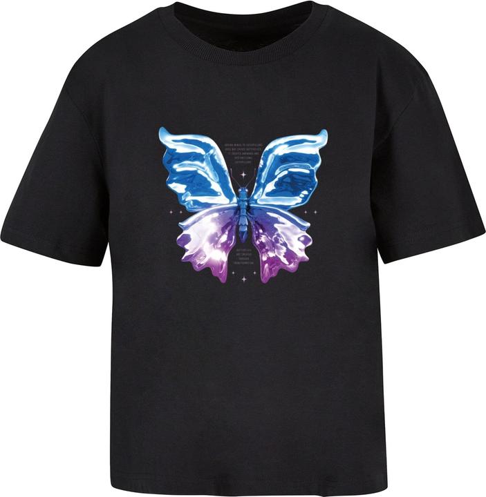Miss Tee Chromed Butterfly Tee - 125243