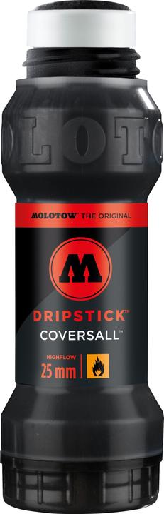 Image du produit Molotow Dripstick Coversall 860 DS rechargeable 25mm noir de sécurité (Noir de sécurité, 25 mm, 1 x)