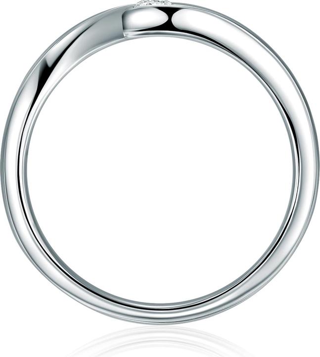 Produktbild Trilani Damen Sterling Silber Diamant silber - 7158 (56, 925 Silber)