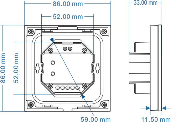 Image du produit Dotlux Panneau tactile DOTL