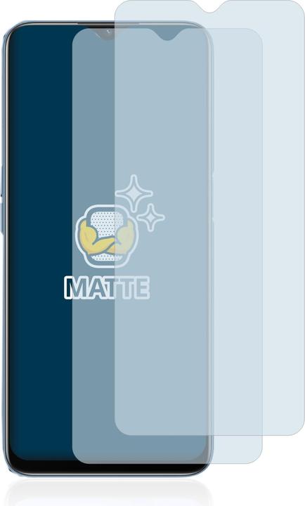 Actual product image BROTECT Anti-glare screen protector matt (2 Piece, Oppo A16)