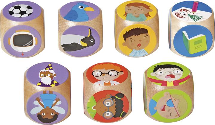 Actual product image Learning Resources Emotion cube (German)