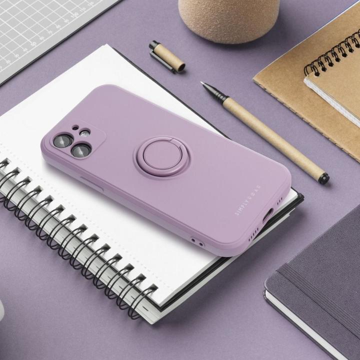 Actual product image Roar Back panel cover case AMBER for IPHONE 11 Purple (Apple iPhone 11)