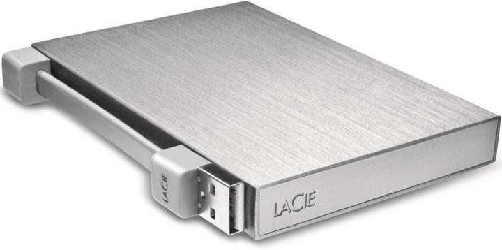 Image du produit LaCie Rikiki Go, Argent (0.50 To)