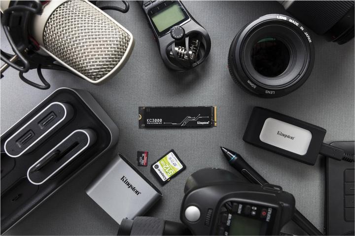 Actual product image Kingston KC3000 (512 GB, M.2 2280)