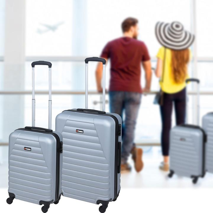 Immagine prodotto Koor Set di 2 valigette da viaggio (36 l, M (50 - 90l))