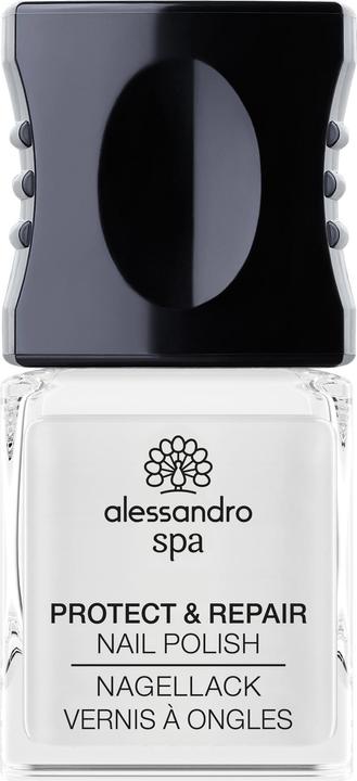 Actual product image Alessandro Spa - Foot Protect & Repair Nail Polish (Transparent, Colour paint)