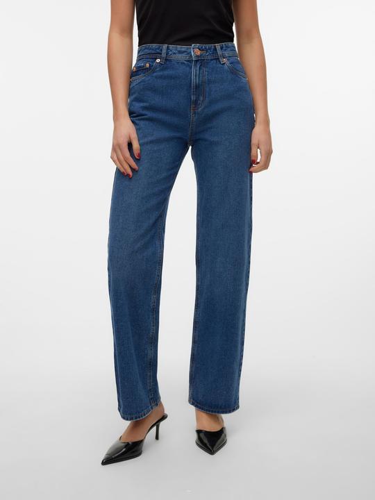 Actual product image Vero Moda VMRACHEL Hohe Taille Weit geschnitten Jeans Weit geschnitten (W32/L32)