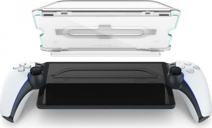Actual product image Spigen GLAS.tR EZ Fit Playstation Portal Screen Protector