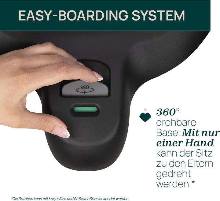 Actual product image Chicco Base Seggiolino Auto Full 360 Gradi