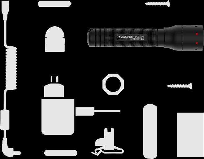 Actual product image Ledlenser P5.2 (11.30 cm, 140 lm)