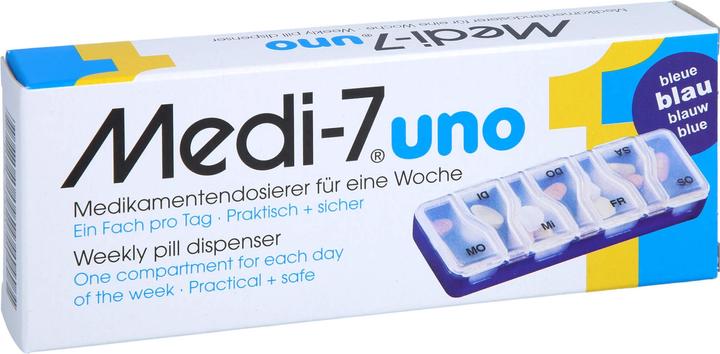 Medi-7 cament doser uno days blue