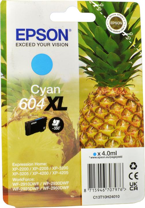 Actual product image Epson 604XL (C)