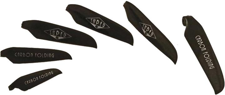 Actual product image Super carbon folding replacement blades 10x4,7" 25/12cm black 2pcs. propeller