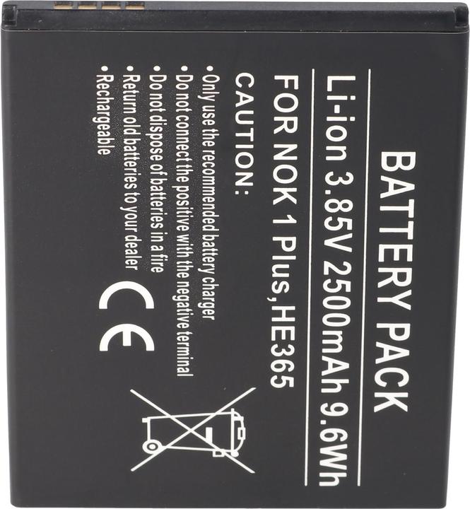 Actual product image AccuCell Battery Nokia 1 Plus, HE365