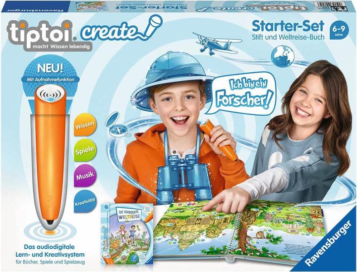 Produktbild tiptoi Create Starter-Set Die verrückte Weltreise (Deutsch)