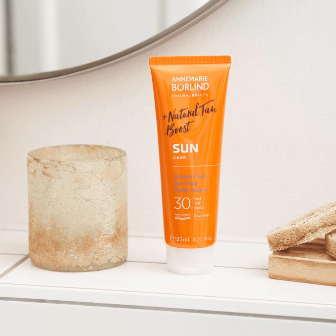 Actual product image Annemarie Börlind Tan Booster (Suntan cream, SPF 30, 125 ml, 500 g)