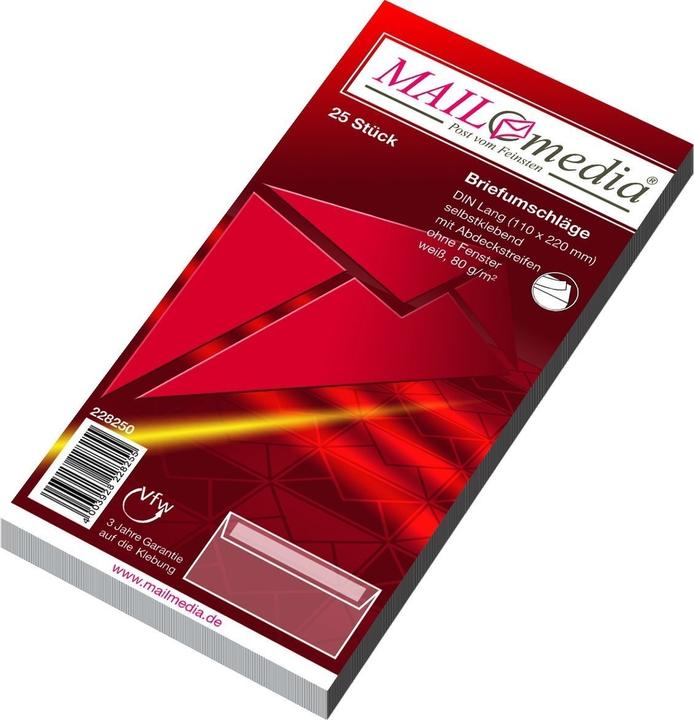 Actual product image Elepa Envelope without window (DIN long (11 x 22 cm), 25 x)