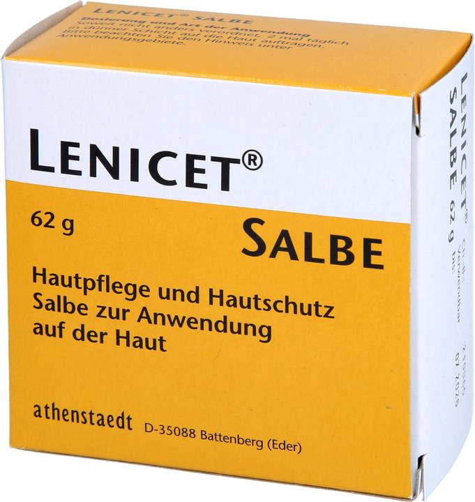 Produktbild Athenstaedt Lenicet Salbe zum Schutz der Haut, 62 g Salbe