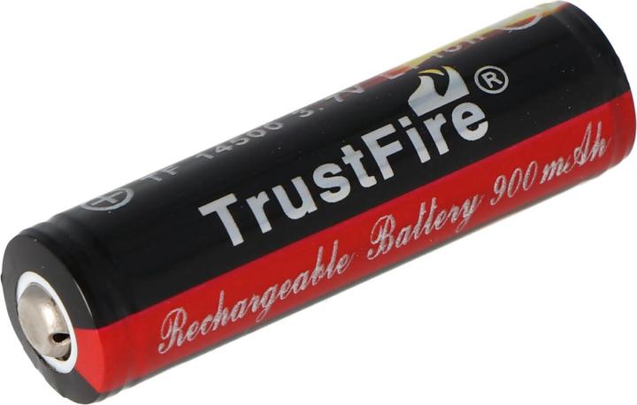 Actual product image Trustfire Battery 14500 protected Li-Ion cell (Flame) (1 pcs., 14500, 900 mAh)