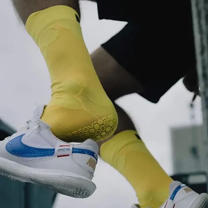 Immagine prodotto NovoSoxx Fussballsocken Gr. 42-47 Grip Socken Fussball Strümpfe GripSoxx Gelb (42 - 46, 46 - 47)