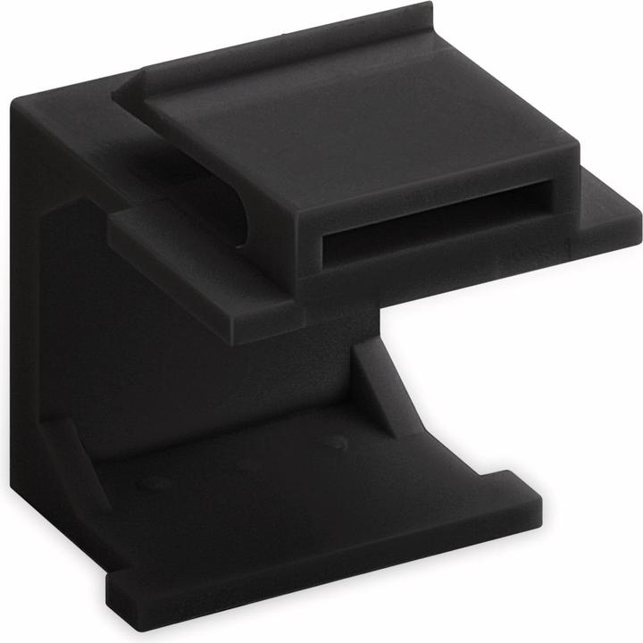 Goobay Cache Keystone (pack de 4), Noir, Noir