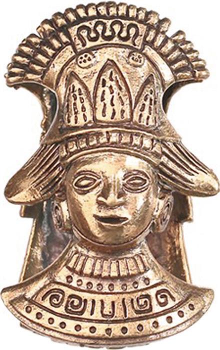 Produktbild Star Piercing Ohrgewicht Schlüsselloch rosegold Maya Figur (ohne Messing, Bronze)