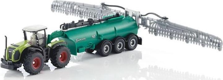 Actual product image Siku Claas Xerion with drum trolley
