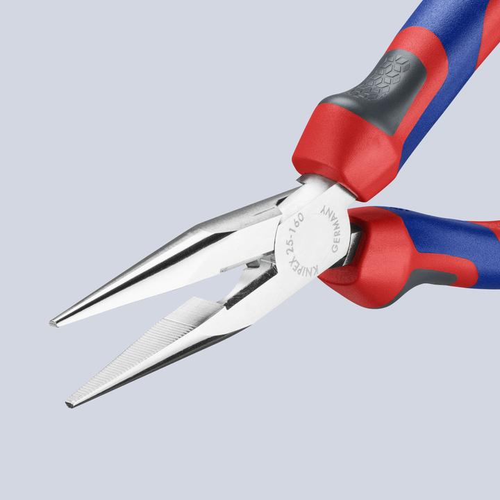 Produktbild Knipex Flachrundzange mit Schneide (160 mm)