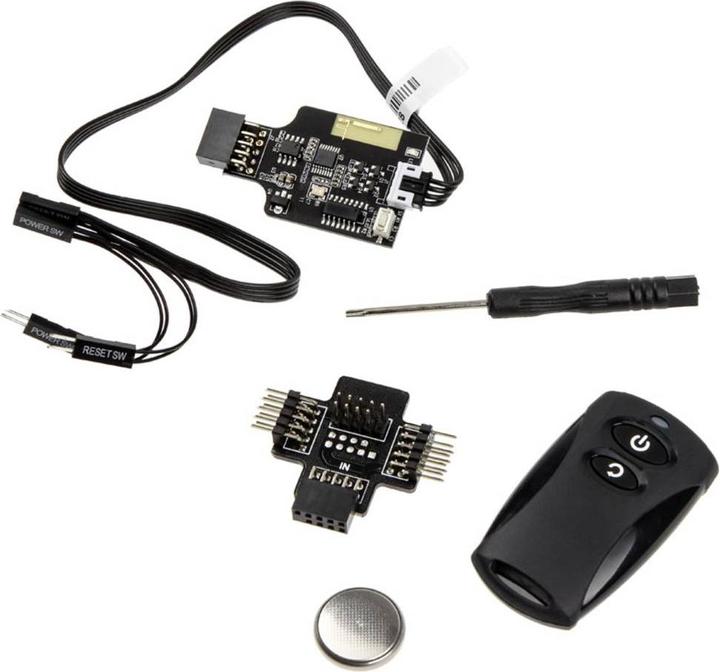 Silverstone SST SST-ES02-USB (Device-specific remote control, Radio Frequency (RF))