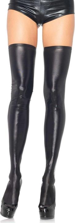 Leg Avenue Wet Look Thigh Highs