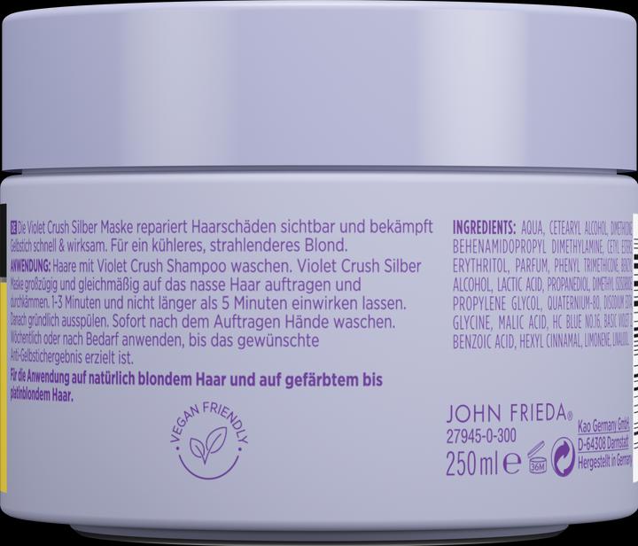 Immagine prodotto John Frieda Sheer Blonde - Violet Crush Silver Mask (250 ml)