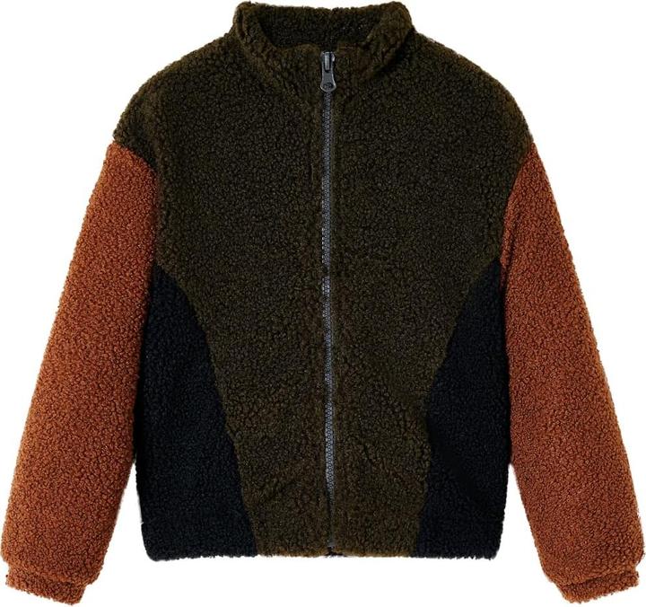 Immagine prodotto VidaXL Giacca da bambino 116,Materiale: 100 % poliestere,Colore: Khaki (116)