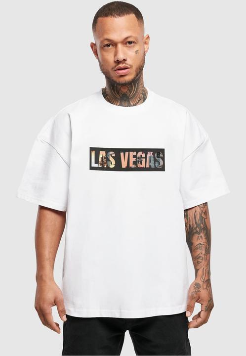 Produktbild Merchcode Las Vegas Ultra Heavy Cotton Box T-Shirt - 113125 (L)