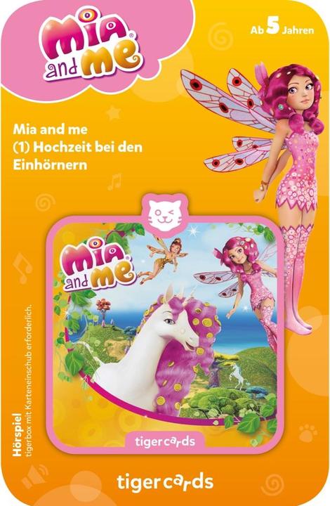 Immagine prodotto Tigermedia Tigercard Mia and Me Wedding con gli unicorni (Tedesco)