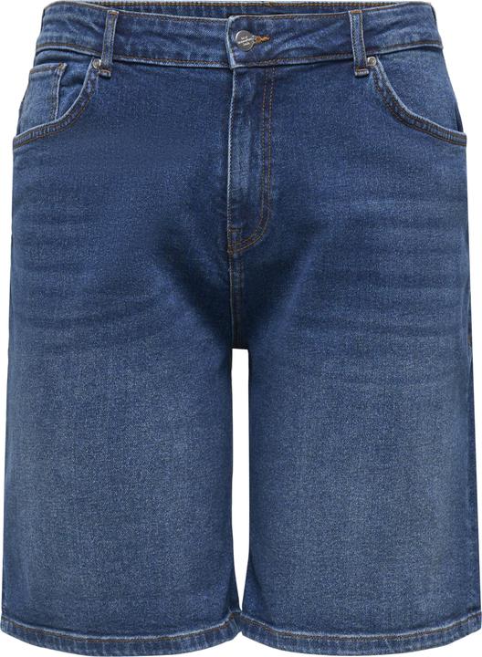 Image du produit Only CARENEDA Hohe Taille Girlfriend Schnitt Jeans Jeans-Shorts (48)