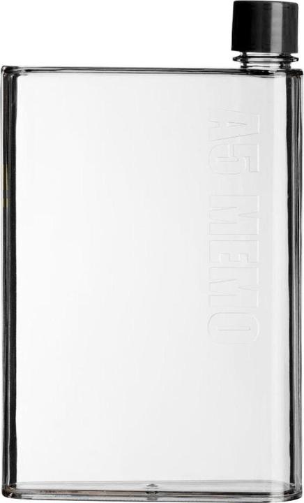 Produktbild JTI Flache Wasserflasche, A5 Memo - Transparent (0.42 l)
