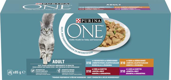 Produktbild Purina ONE Adult (Adult, 40 Stk., 3800 g)