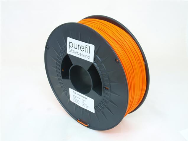 Actual product image Purefil FIlament (PLA, 1.75 mm, 350 g, Orange)