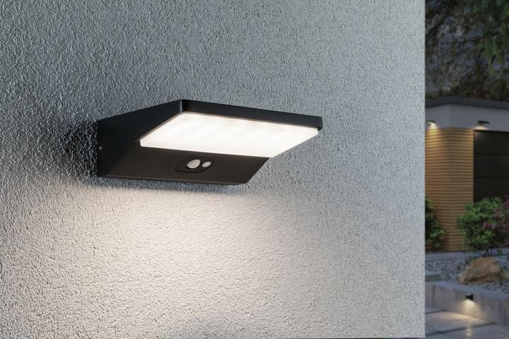 Image du produit Paulmann Applique murale solaire Ronas (310 lm, IP44)