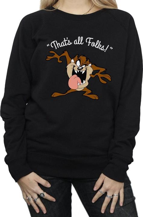 Immagine prodotto Looney Tunes That's All Folks Felpa Taz Donna (S)