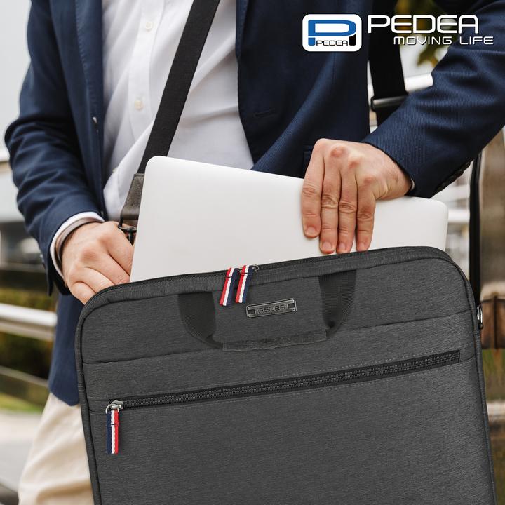 Produktbild Pedea Laptoptasche URBAN slim 43,9cm (17.3"), grau (17.30")