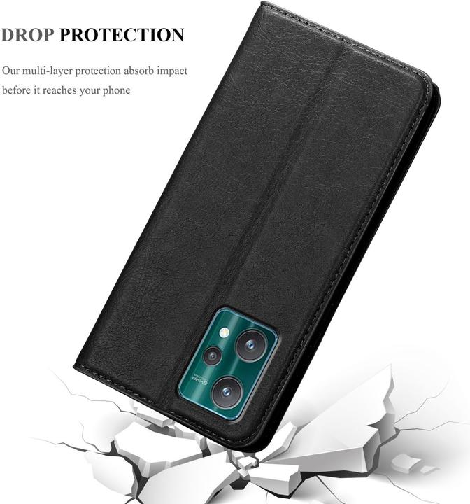 Actual product image Cadorabo Case for Realme 9 5G / 9 PRO / V25 / Q5 / OnePlus Nord CE 2 LITE 5G in Book Invis. Magnet Style (Vivo V25, Realme 9 Pro+, OnePlus North CE 2 Lite 5G)